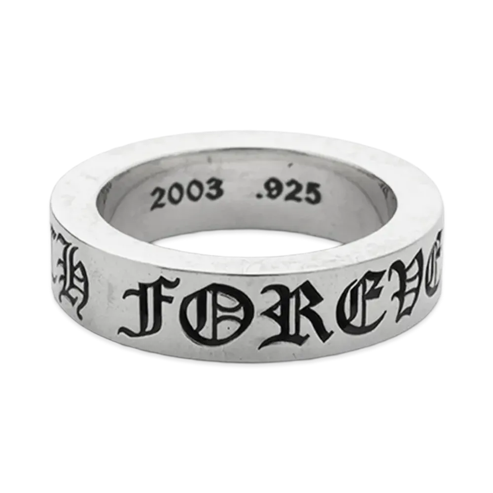 Chrome Hearts 6mm Spacer Ring FOREVER "Silver"