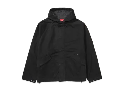 Supreme Hooded Raglan Jacket "Black"