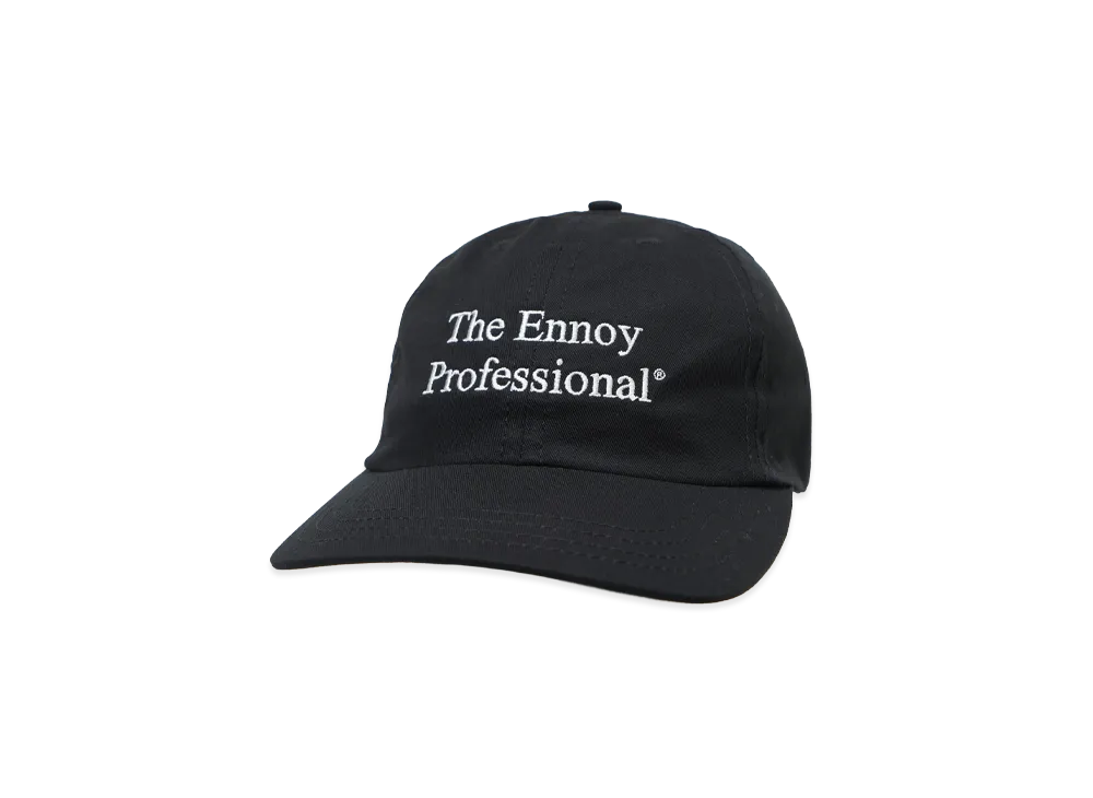 ENNOY Professional Cotton Cap "Black" (25SS)