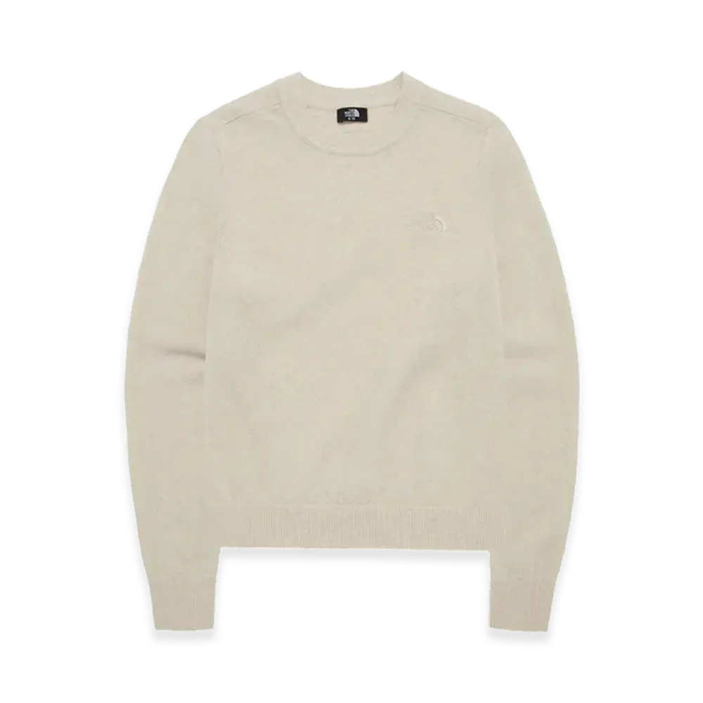 The North Face Re:Wool Sweater (W) "Ivory"