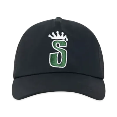 Stussy Trucker S Crown Snapback "Shadow Black" 1311170