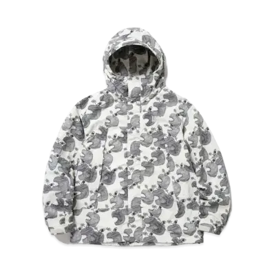 FIRST DOWN MOTOWN JKT SUPPLEX NYLON by E-WAX STUDIO "Apple Off"