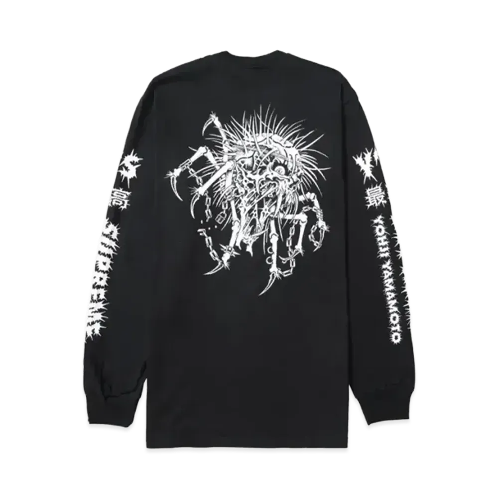 Supreme x Y's by Yohji Yamamoto L/S Tee "Black"