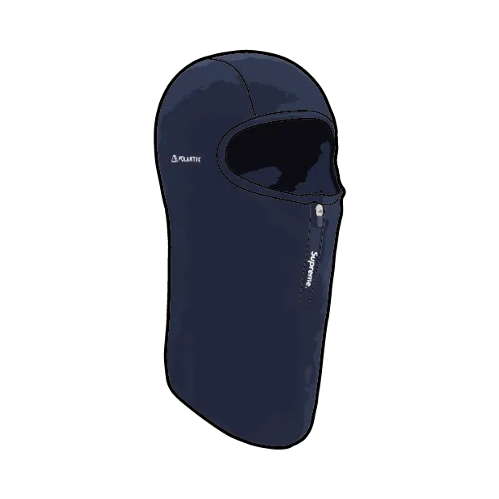 Supreme Polartec Zip Balaclava "Navy"
