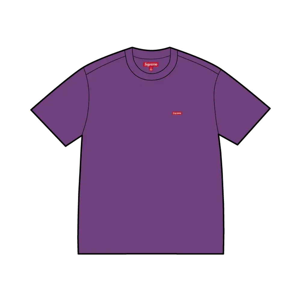 Supreme Small Box Tee (25FW) "Purple"
