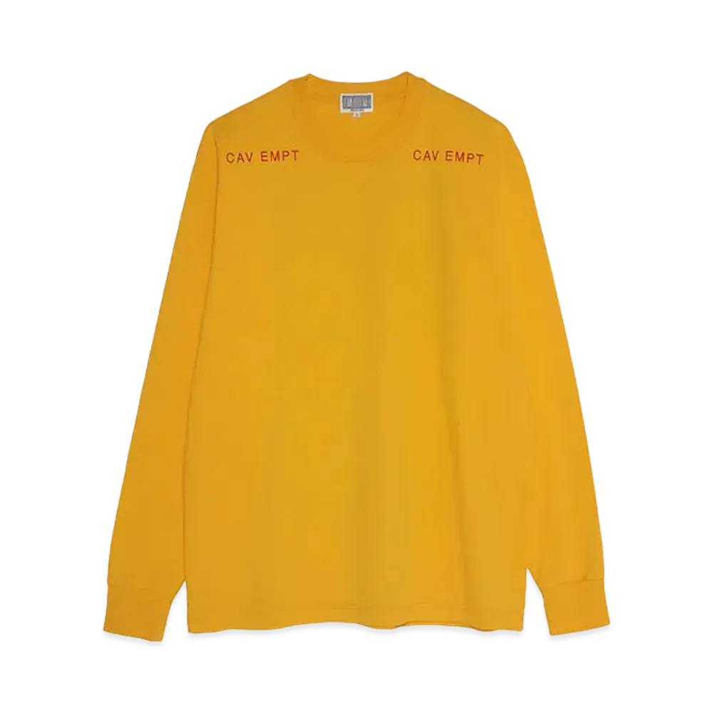 Cav Empt (C.E) MD CopiEs LONG SLEEVE T "Orange"
