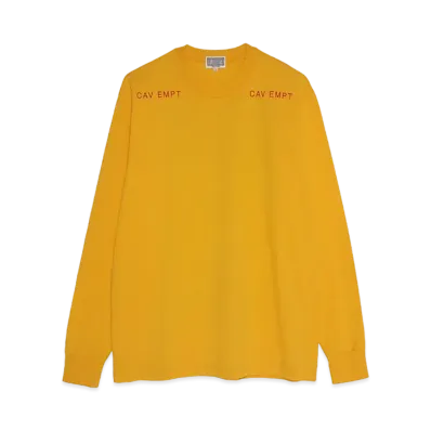 Cav Empt (C.E) MD CopiEs LONG SLEEVE T "Orange"