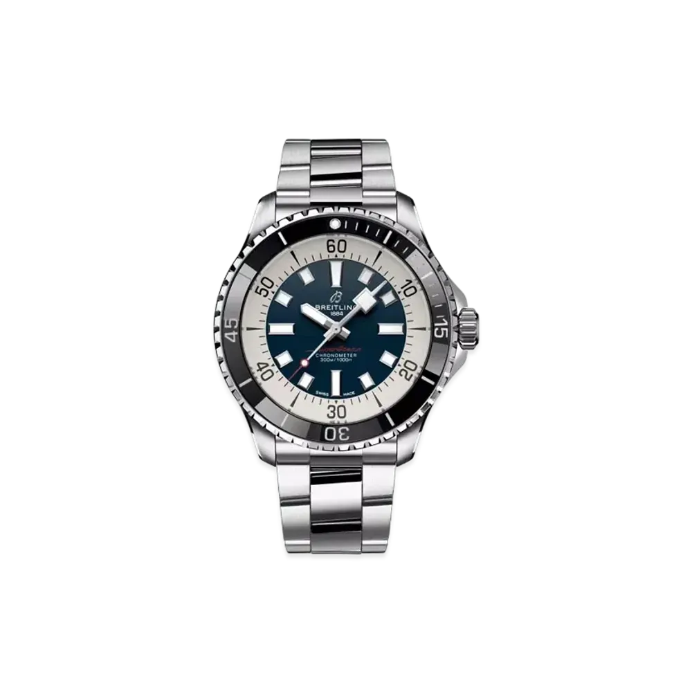 Breitling Superocean Automatic 44 "Blue/Silver/Stainless Steel"
