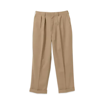 B:MING by BEAMS x J.PRESS ORIGINALS 2 Pleat Slacks "Beige"