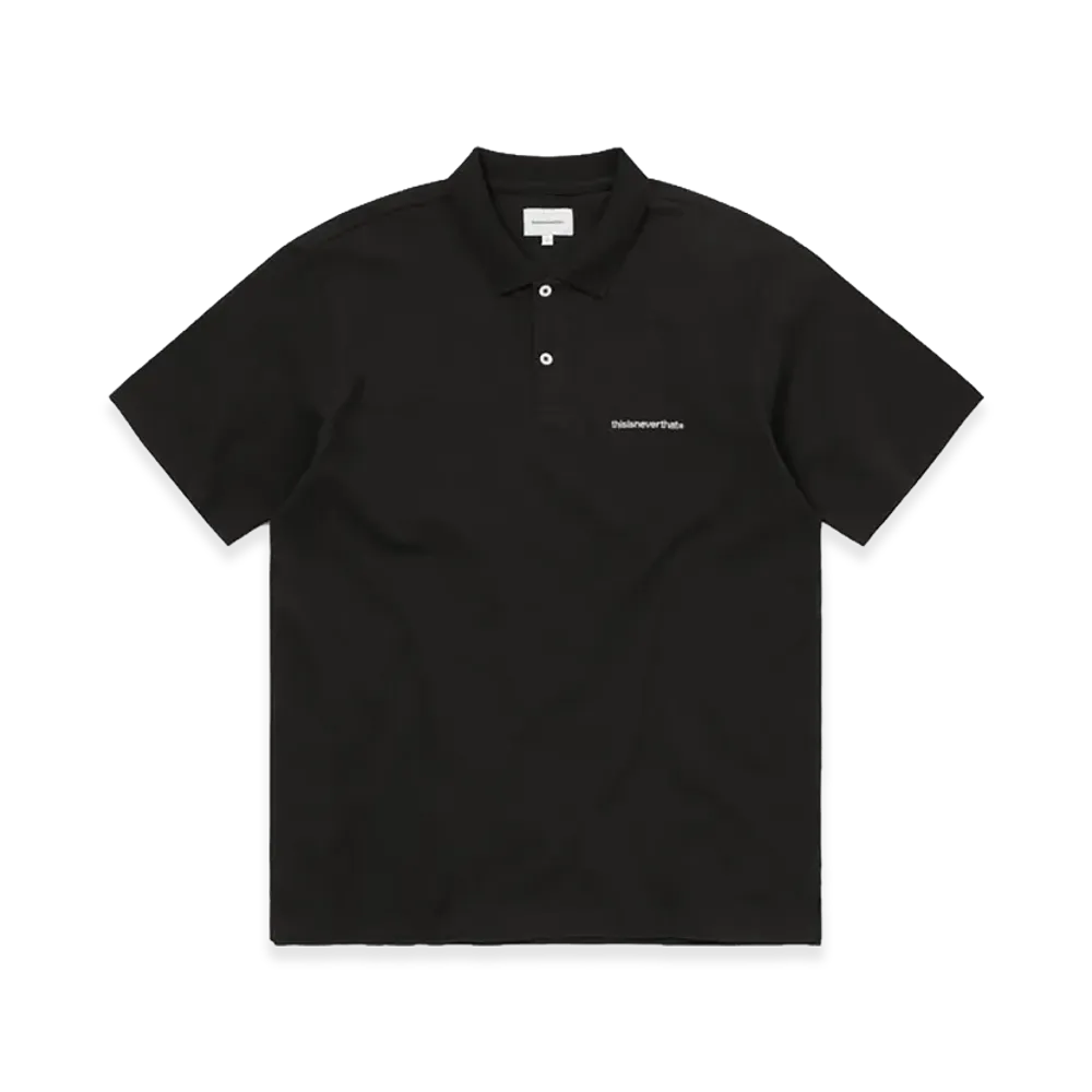 thisisneverthat T-Logo S/S Jersey Polo "Black"