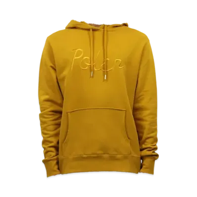 POLeR Linden Embroidered Hoodie "Mustard"