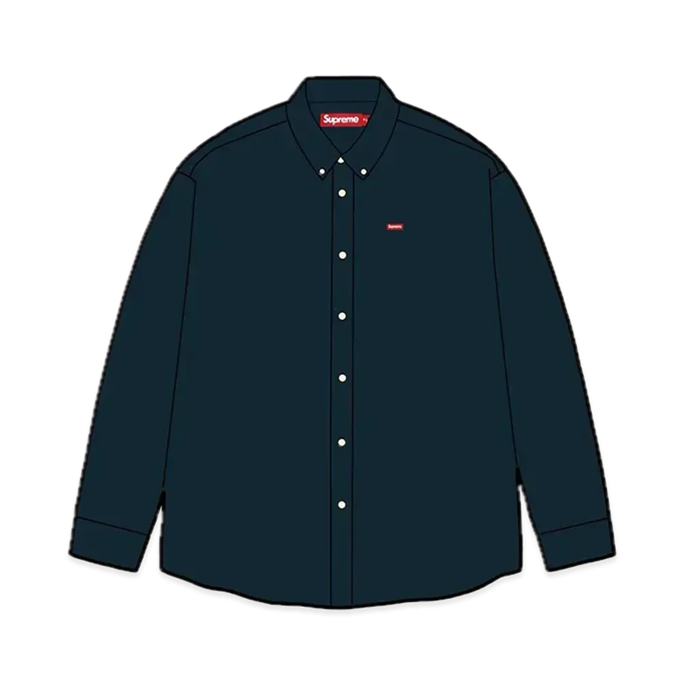 Supreme Small Box Shirt "Navy" (23FW)