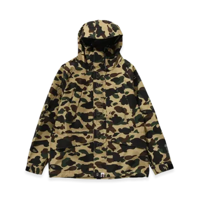A BATHING APE Gore-Tex 1st Camo Snowboard Jacket "Yellow"