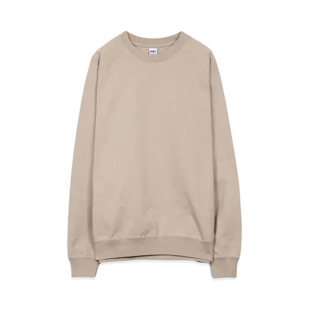 ndx Raglan Sweat4 "BURNT SAND"