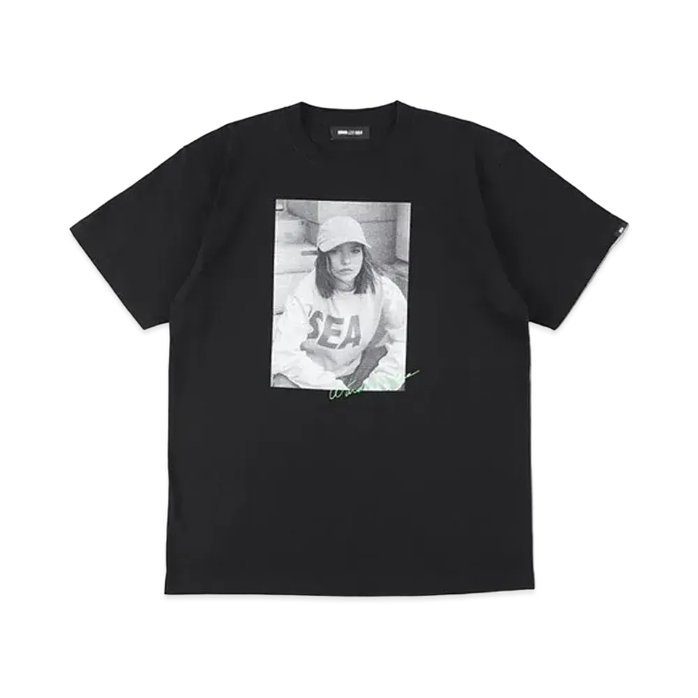 WIND AND SEA Girl (SEA-Street) photo tee "Black"