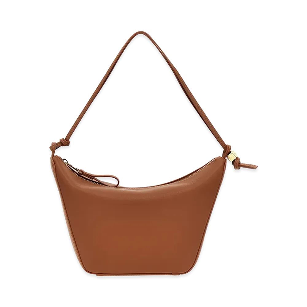 LOEWE Women's 'mini Hammock Hobo' Shoulder Bag "Brown"