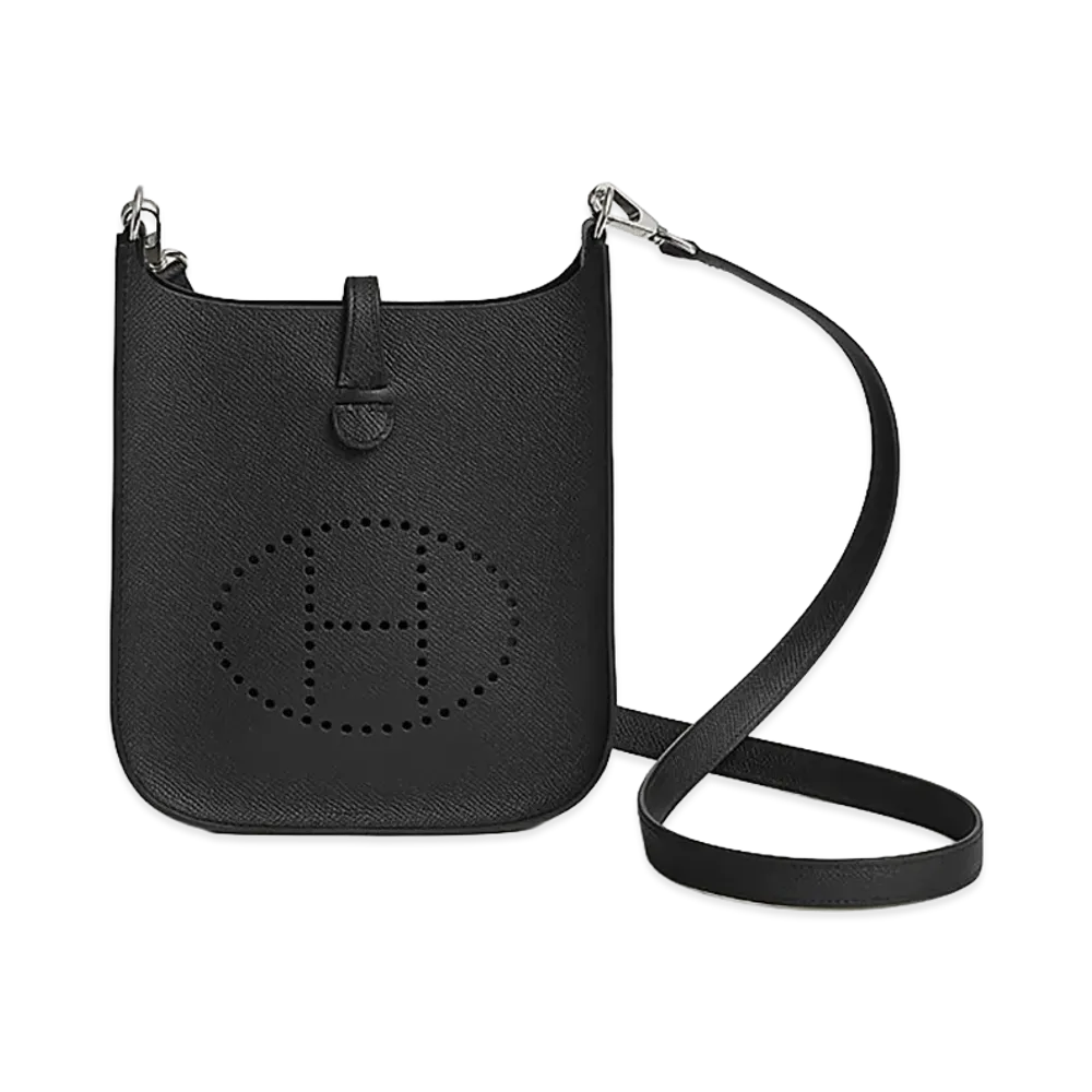 Hermes Women's Bolso Evelyne 16 Sellier "Noir"