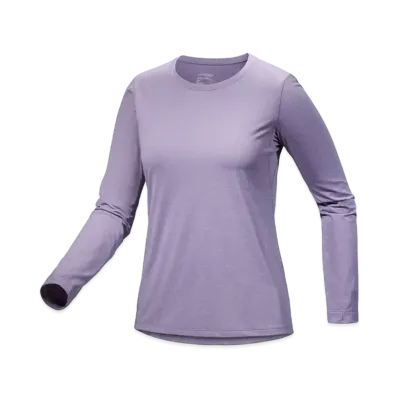 ARC'TERYX Women's Teema Crew Long Sleeve X000006914 "Velocity Hether"