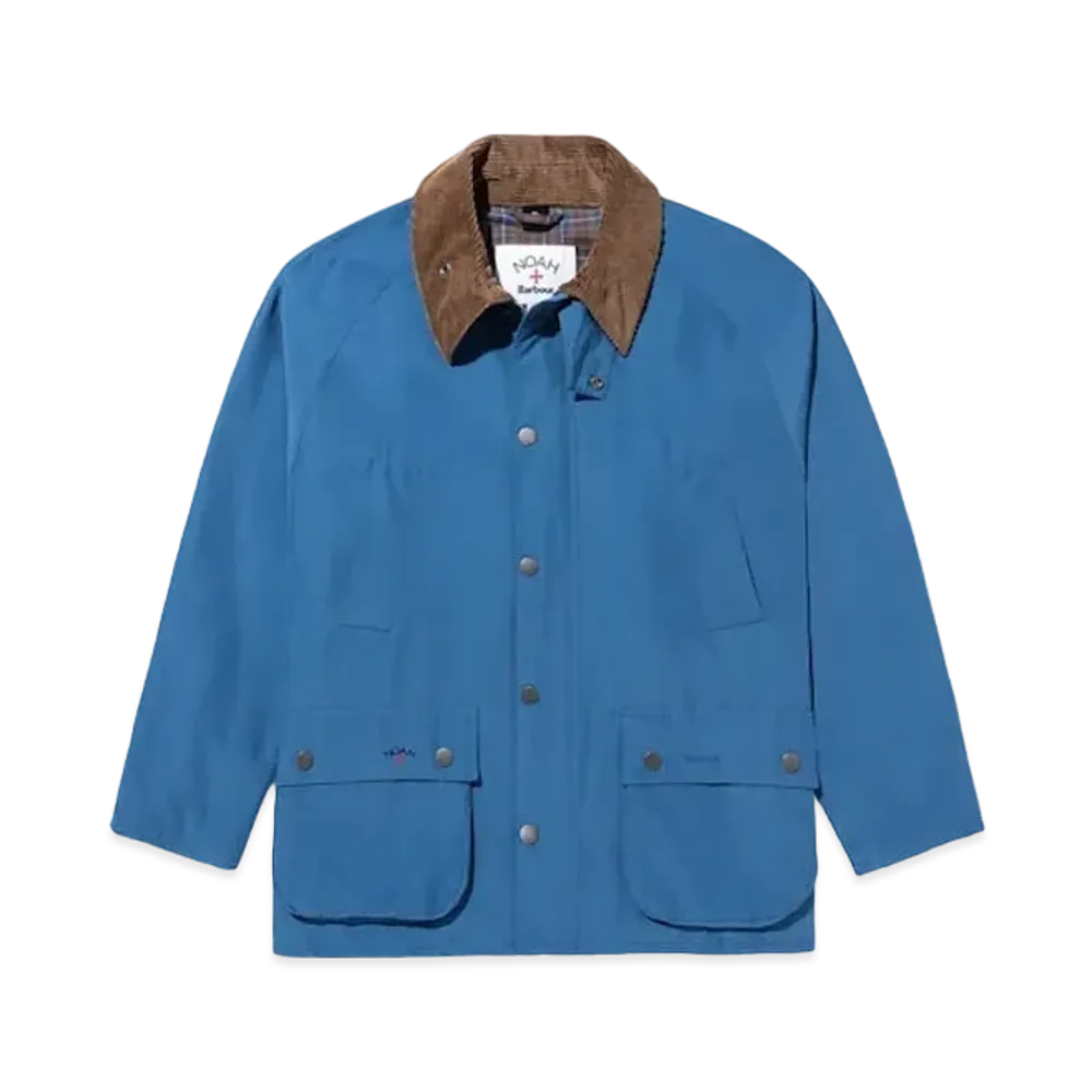 Noah x Barbour 60/40 Bedale Jacket "Light Blue"