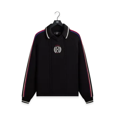 Kith Wagner Long Sleeve Soccer Sweater "Black"
