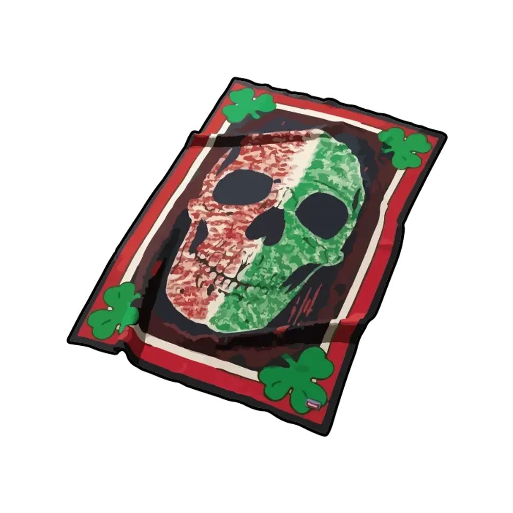 Supreme x Mike Kelley Faribault Mills Throw Blanket "Multicolor"