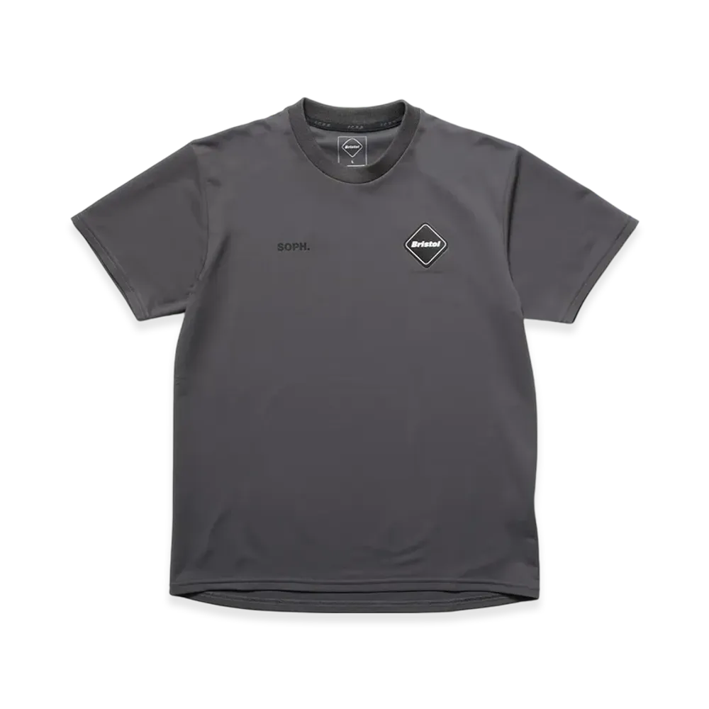 F.C.Real Bristol S/S Athletic Top "Charcoal Gray"