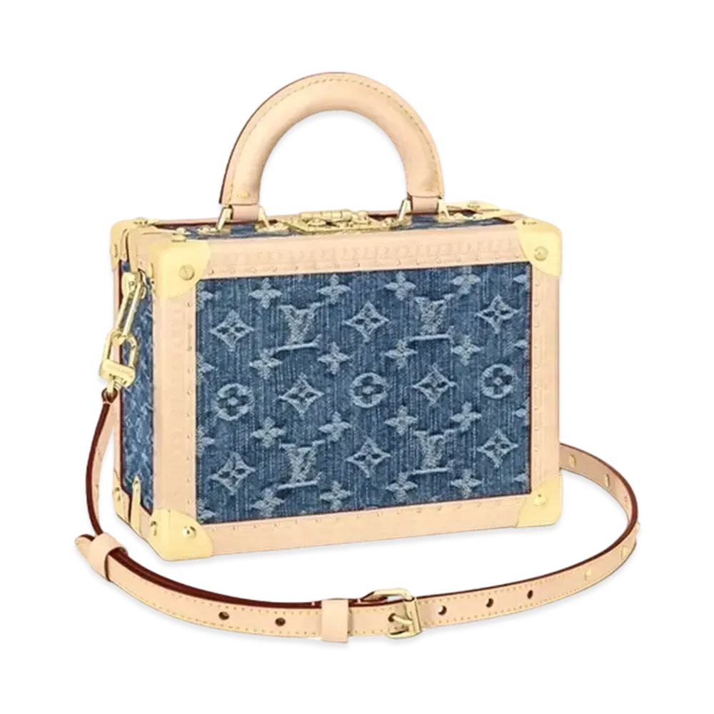 Louis Vuitton Petite Valise Monogram Denim "Blue Denim"