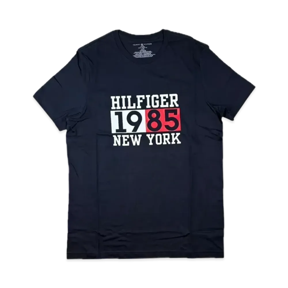 TOMMY HILFIGER S/S Crew Neck "Navy"