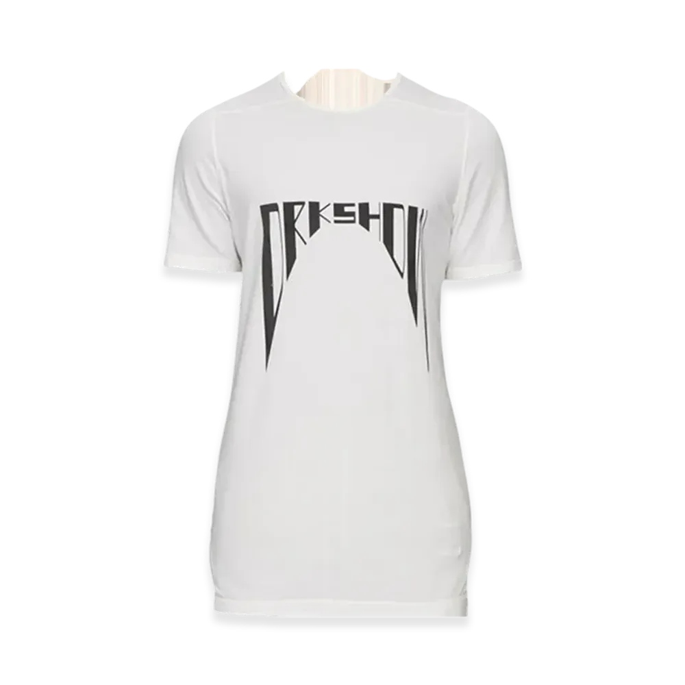 Rick Owens Porterville Level T-shirt "Milk Black"
