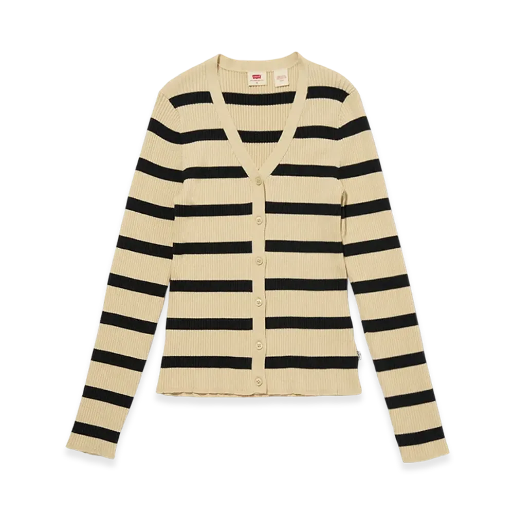 Levi's Knit Cardigan "Cream/Black"