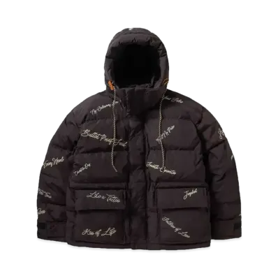 NEXUSVII. SADE DOWN JACKET "BROWN×D.GREEN"