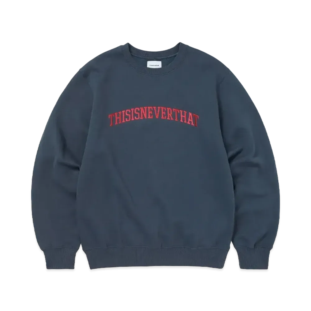 thisisneverthat Arch-Logo Crewneck "Deep Water"