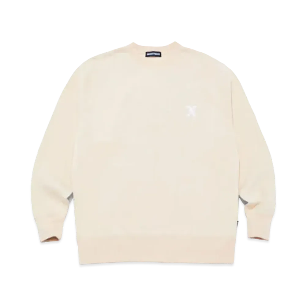 GOD SELECTION XXX Crew Neck Sweat Shirts GX-A24-CN-01 "Beige"