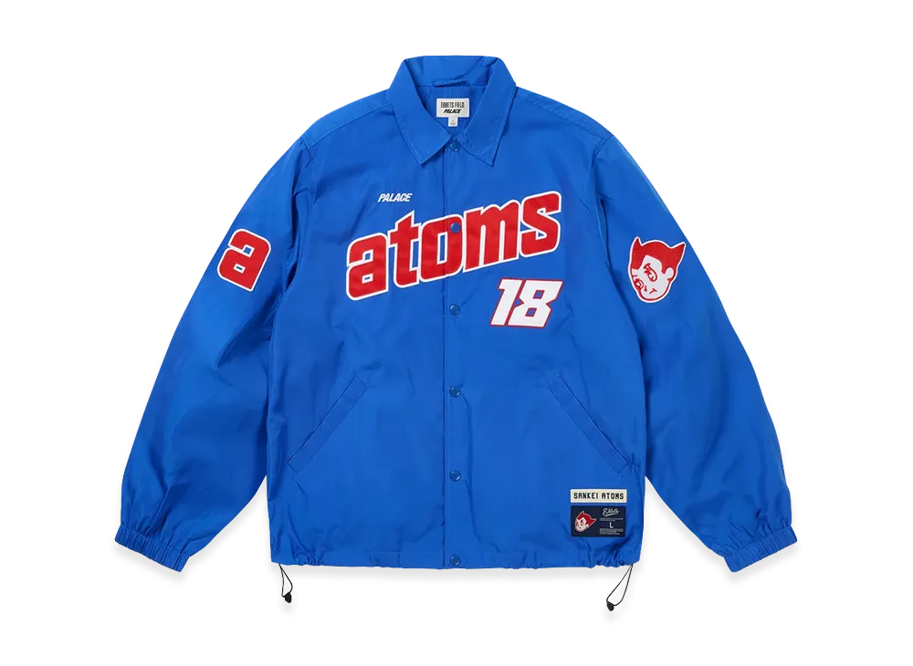 PALACE x SANKEI ATOMS Coach Jacket "Blue"