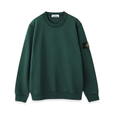 Stone Island Sweatshirt 6100044 Organic Cotton Fleece "Bottlegreen"