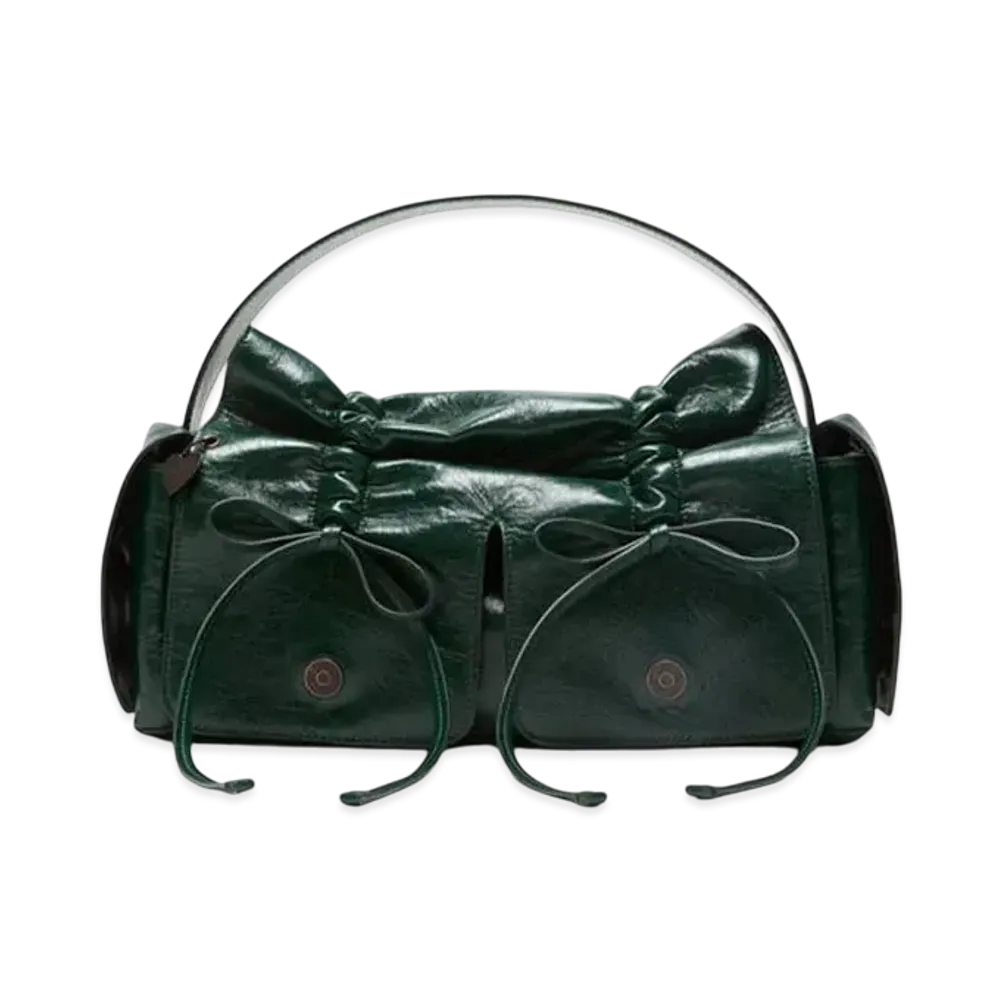 Acne Studios Multi Pocket Bag "Dark Green"