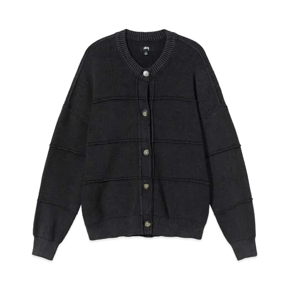 Stussy LUNE INSIDE OUR CARDIGAN "Charcoal"