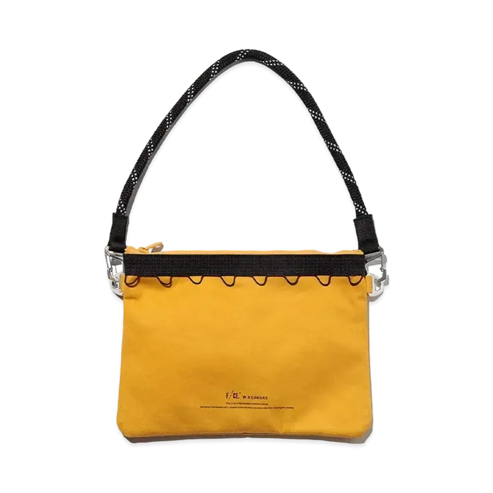 F/CE. W.R Canvas Clutch "Yellow"
