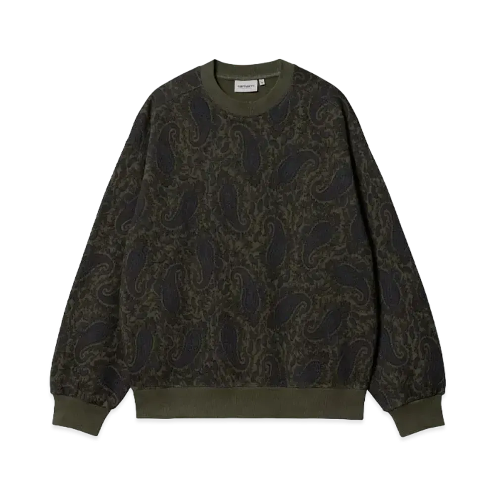 Carhartt PAISLEY SWEATSHIRT "Paisley Print Plant"