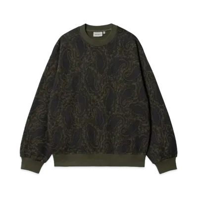 Carhartt PAISLEY SWEATSHIRT "Paisley Print Plant"