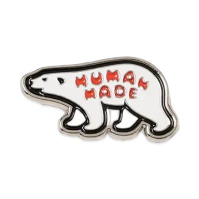 HUMAN MADE Animal Pins #2 "Silver"