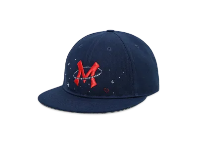 SUPPLIER Moon Rhinestone Baseball Cap "Navy"