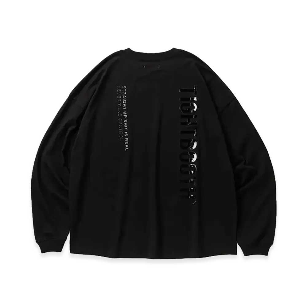 TIGHTBOOTH Label Logo LS T-Shirt "Black"