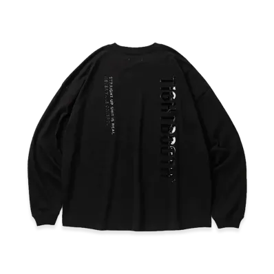 TIGHTBOOTH Label Logo LS T-Shirt "Black"