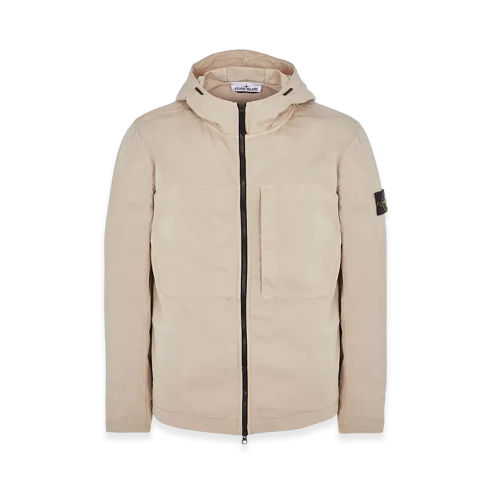 Stone Island 43310 Supima Cotton Hooded Jacket - 23SS "Dove Grey"