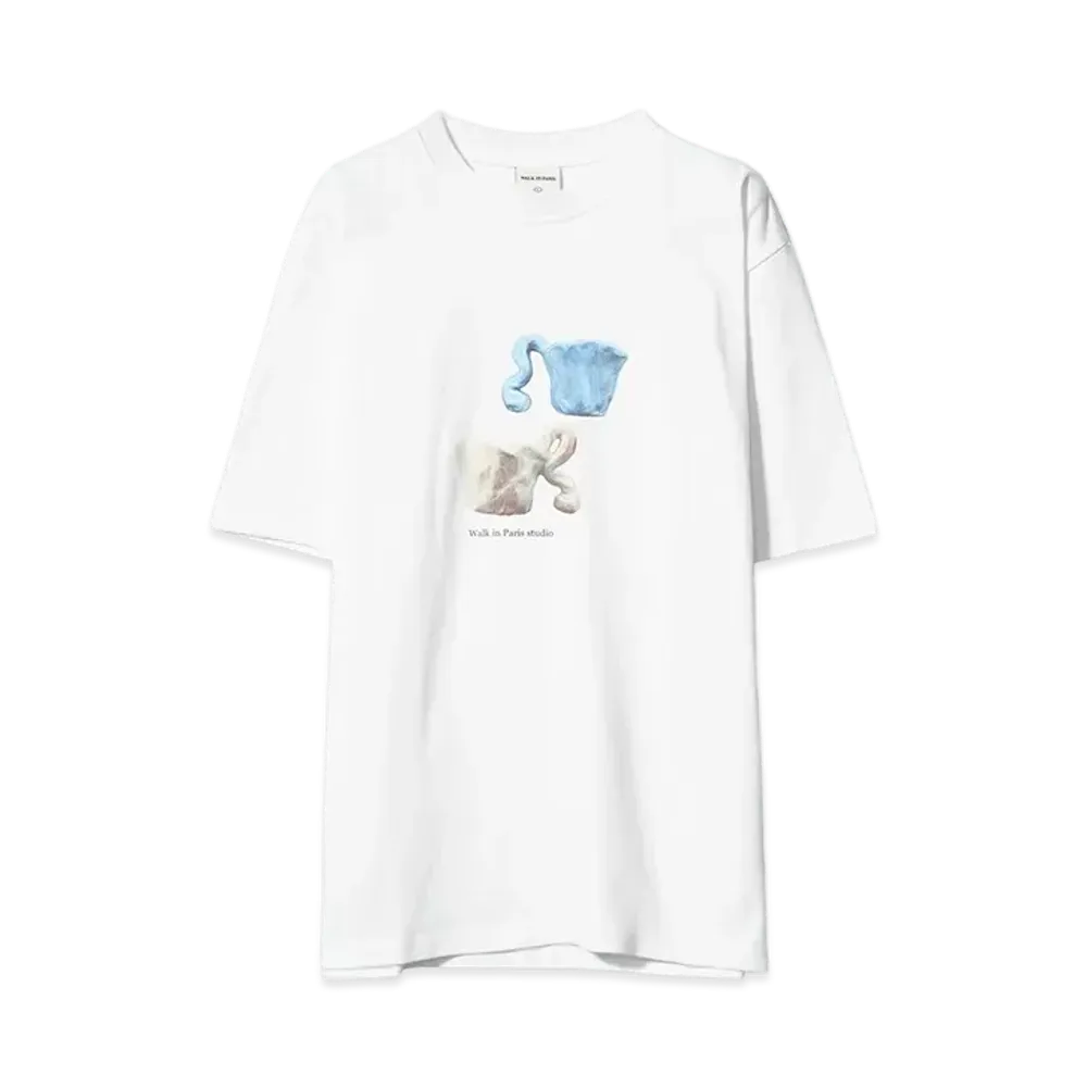 Walk In Paris The porcelain t-shirt "WHITE"