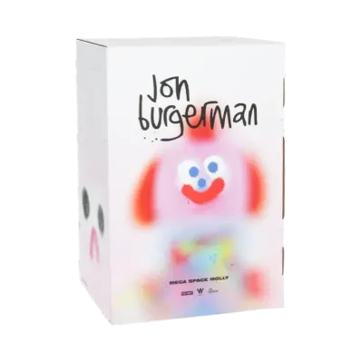 POP MART "MEGA COLLECTIONS" SPACE MOLLY 1000% Jon Burgerman