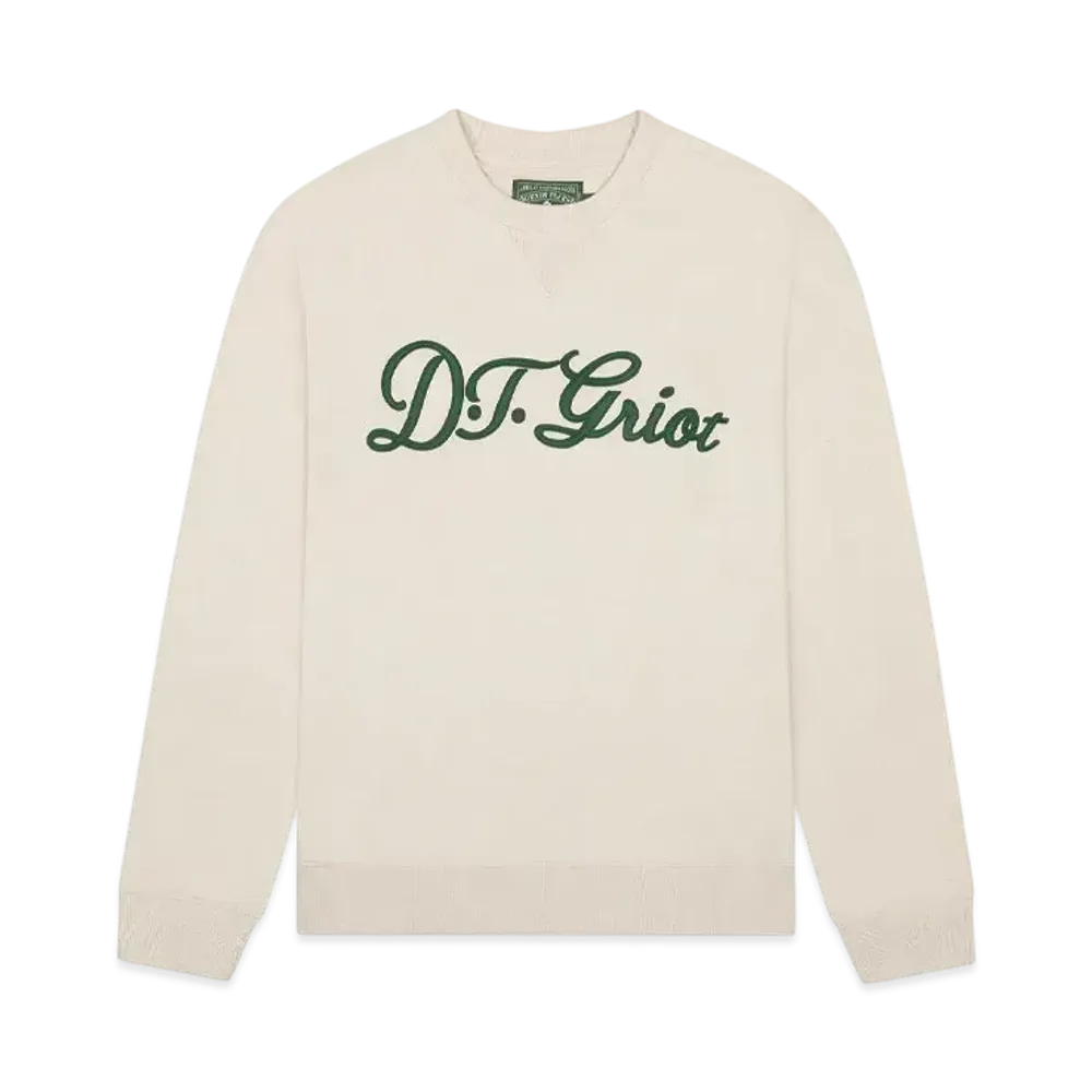 DENIM TEARS Griot Crewneck "Natural"