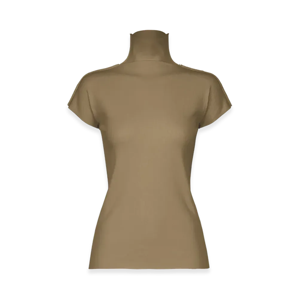 ISSEY MIYAKE Cotton Baguette-56 "Greige"