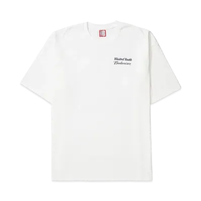 Wasted Youth x Budweiser WYxBW T-SHIRT "White" / VERDY